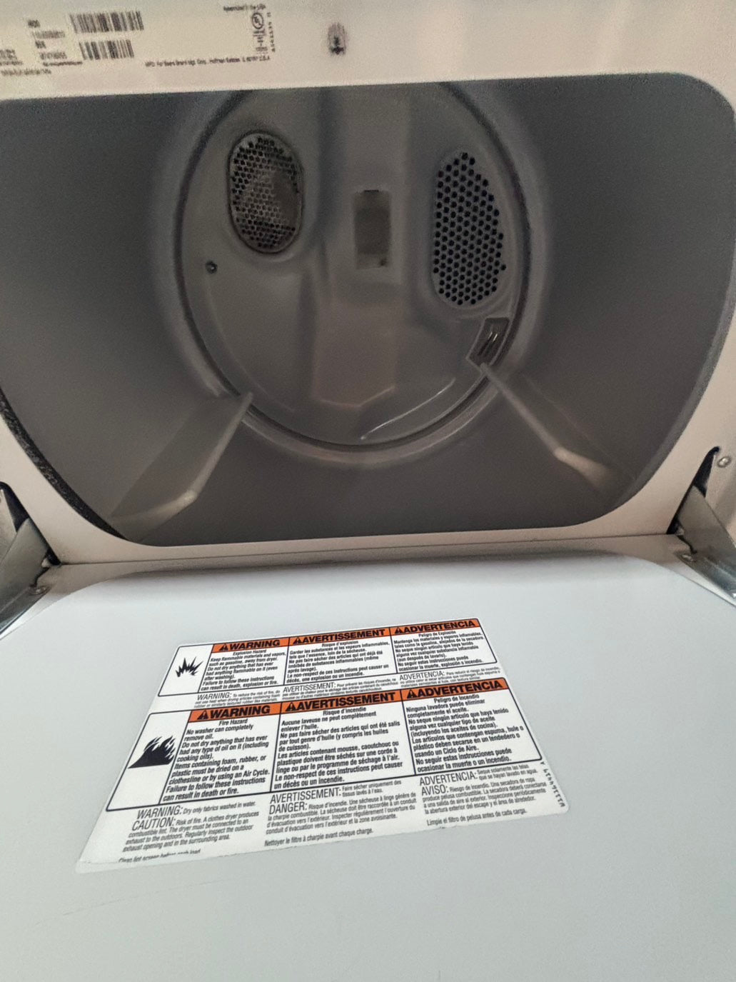 >kenmore  29” large capacity electric dryer 220v side by side used-refurbished #KDE545PB
