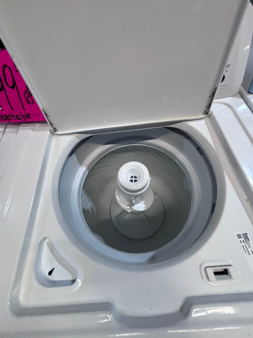 >*sale🔥Amana top load washer  & electric dryer 220v  set top load side by side #TLE2T1B