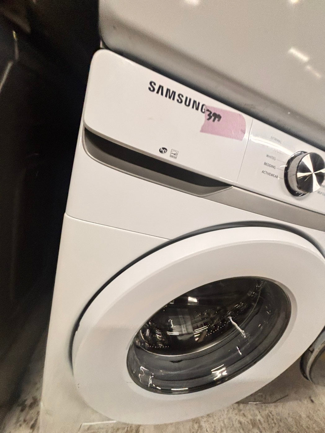 >sale🔥mix & match Samsung washer 4.5 cu ft & dryer 7.5 cu ft set electric 220v front load stackable or side by side - sensor dry He white color   #SW6RZ4SET