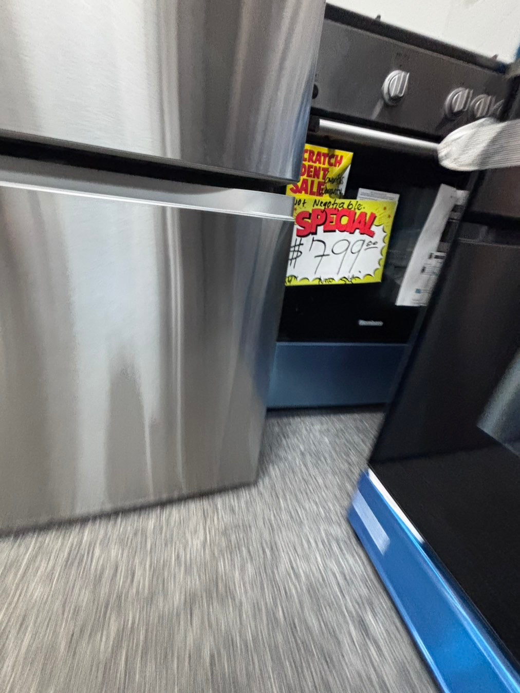 >special🎈LG New open box 📦 Refrigerator instaview with ice maker & water dispenser - Stainless Steel  #RZ33USL