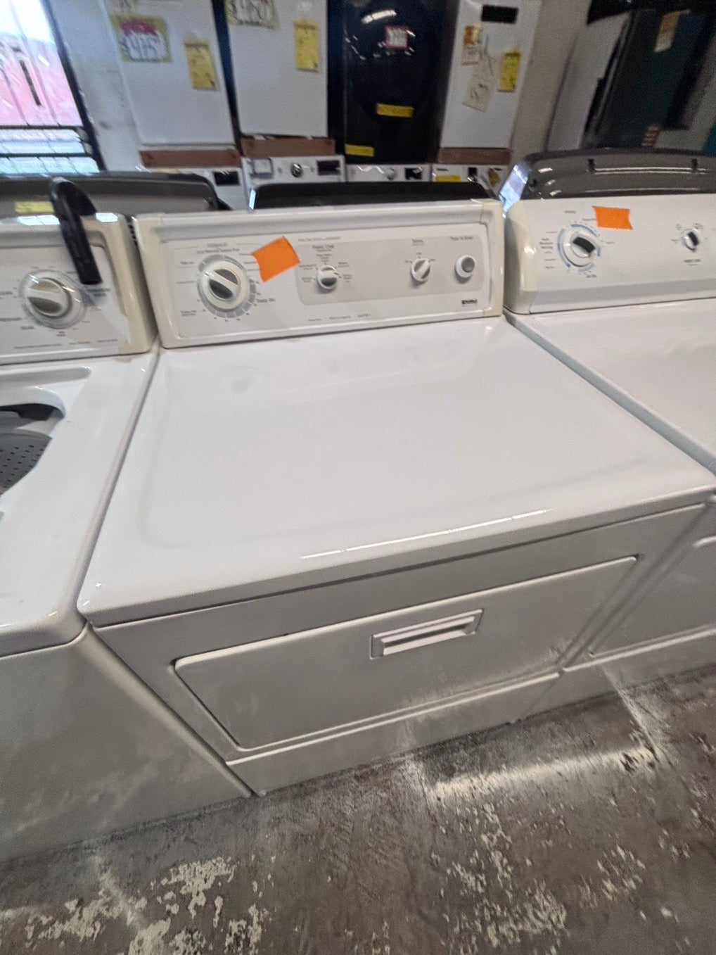 }sale 🔥🔥KENKORE  top load washer with agitator & electric dryer 220v  set   top load side by side working 💯  with warranty top load side by side #SKR62YB