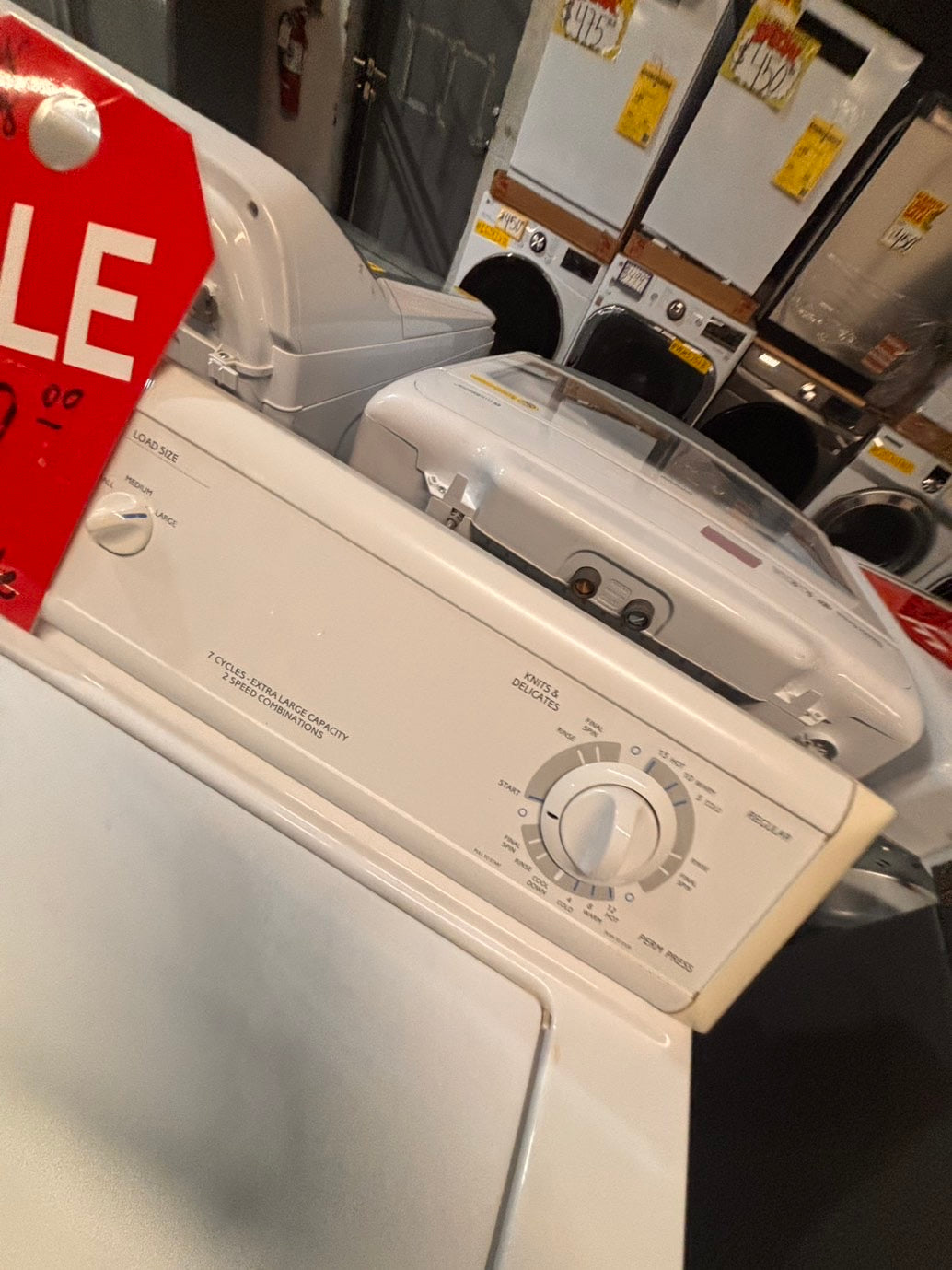 >*sale🎈frigidaire heavy duty Top load washing machine w agitator 27" in good condition,used-Refurbished #TWZ226B