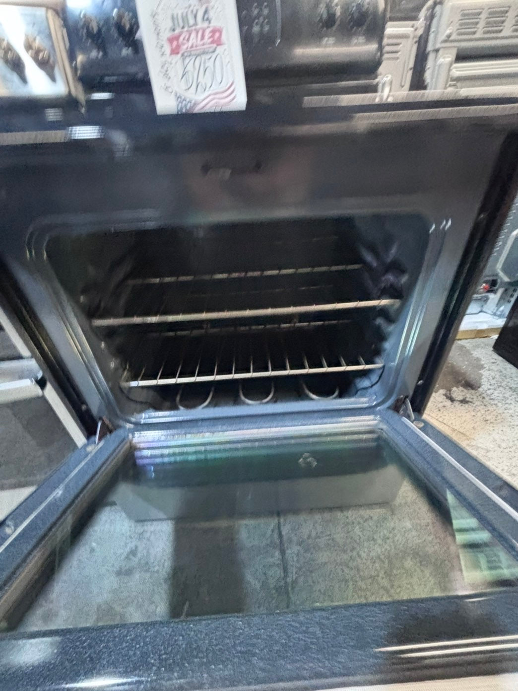 >*kenmore electric 220v glass top range bake Broil roast stainless steel 30" Refurbished #ELS4412B