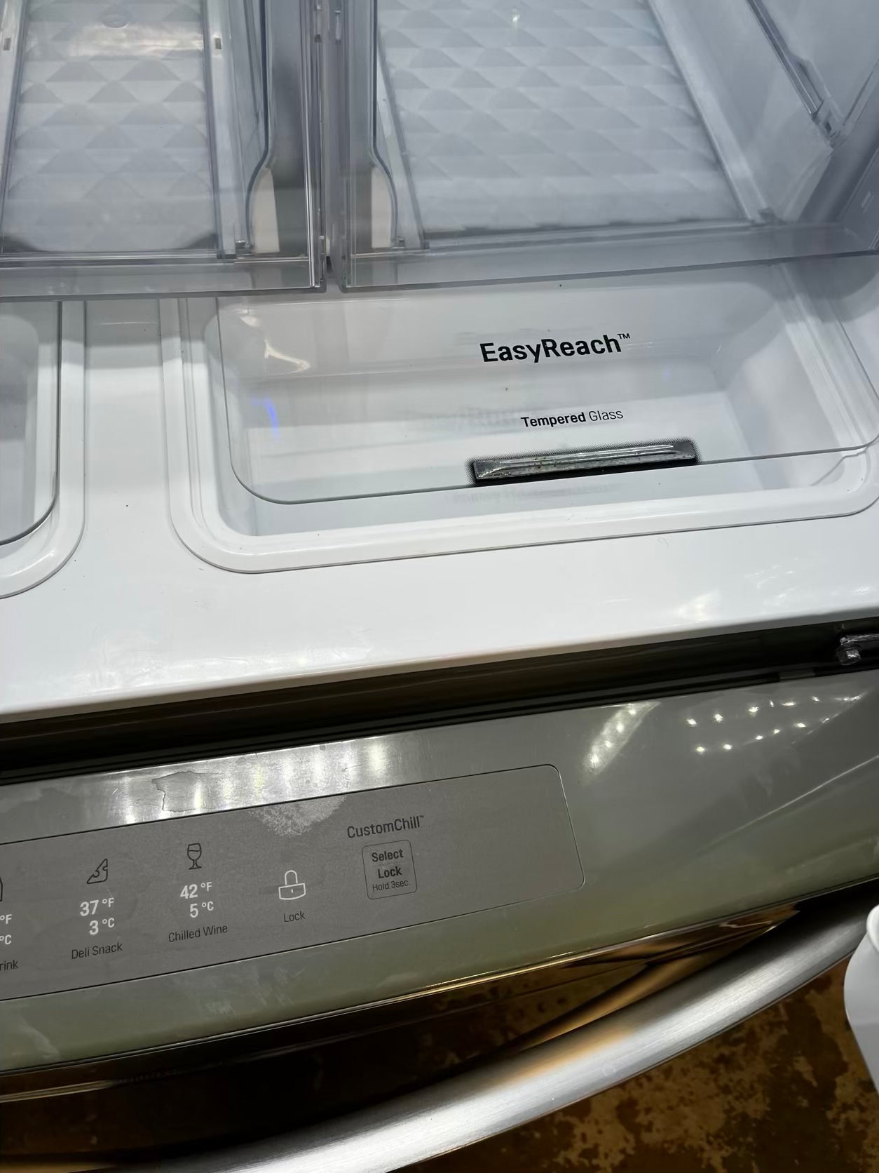 🎄Holiday Sale 🎁Used | Refurbished LG 36” French door refrigerator stainless steel *NO ice maker or water dispenser r- stock number #RF222941B