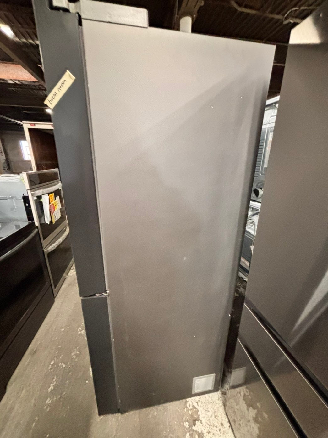 >special 🎈New open box (costumer return Samsung - Bespoke 23 Cu. Ft. 4-Door Flex French Door Counter Depth Refrigerator with Auto Open Door -#RFS3335YB