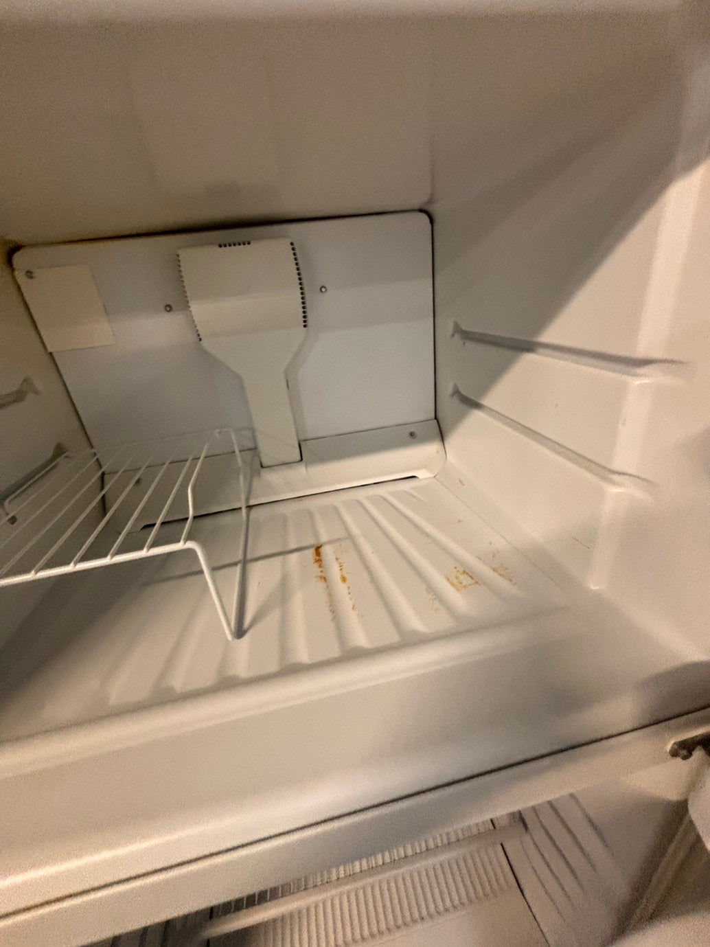 >*28”wide x 62h whirlpool top freezer fridge white working 💯 used-refurbished #RWC5YSB