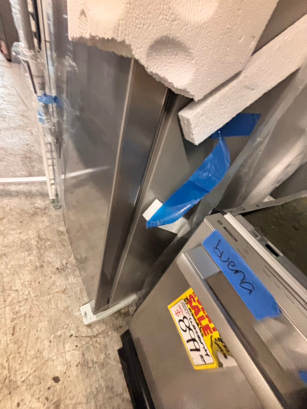 >newOpen Box 📦 | scratch & dent Whirlpool full size  36”in. Side-by-Side Refrigerator in Stainless Steel with iced maker & water dispenser #FWTT6B