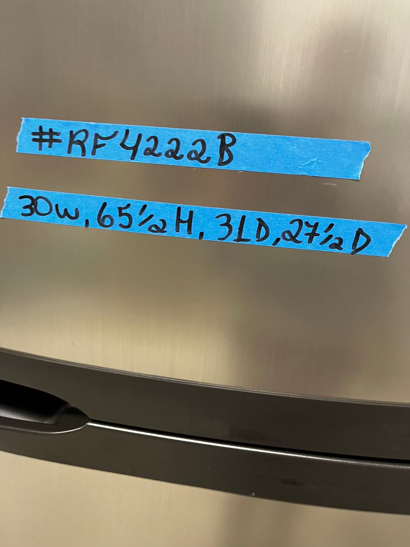 * Kenmore Elite  top freezer refrigerator slate w/ice maker 30" #RF4222B