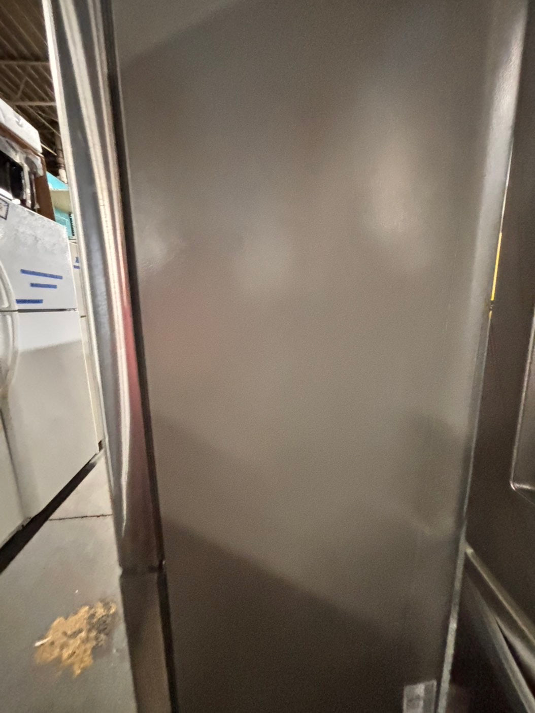 >sale🔥LG  French door Refrigerator counter depth stainless steel w/ ice water dispenser great condition 36" used-refurbished #KVAW24B