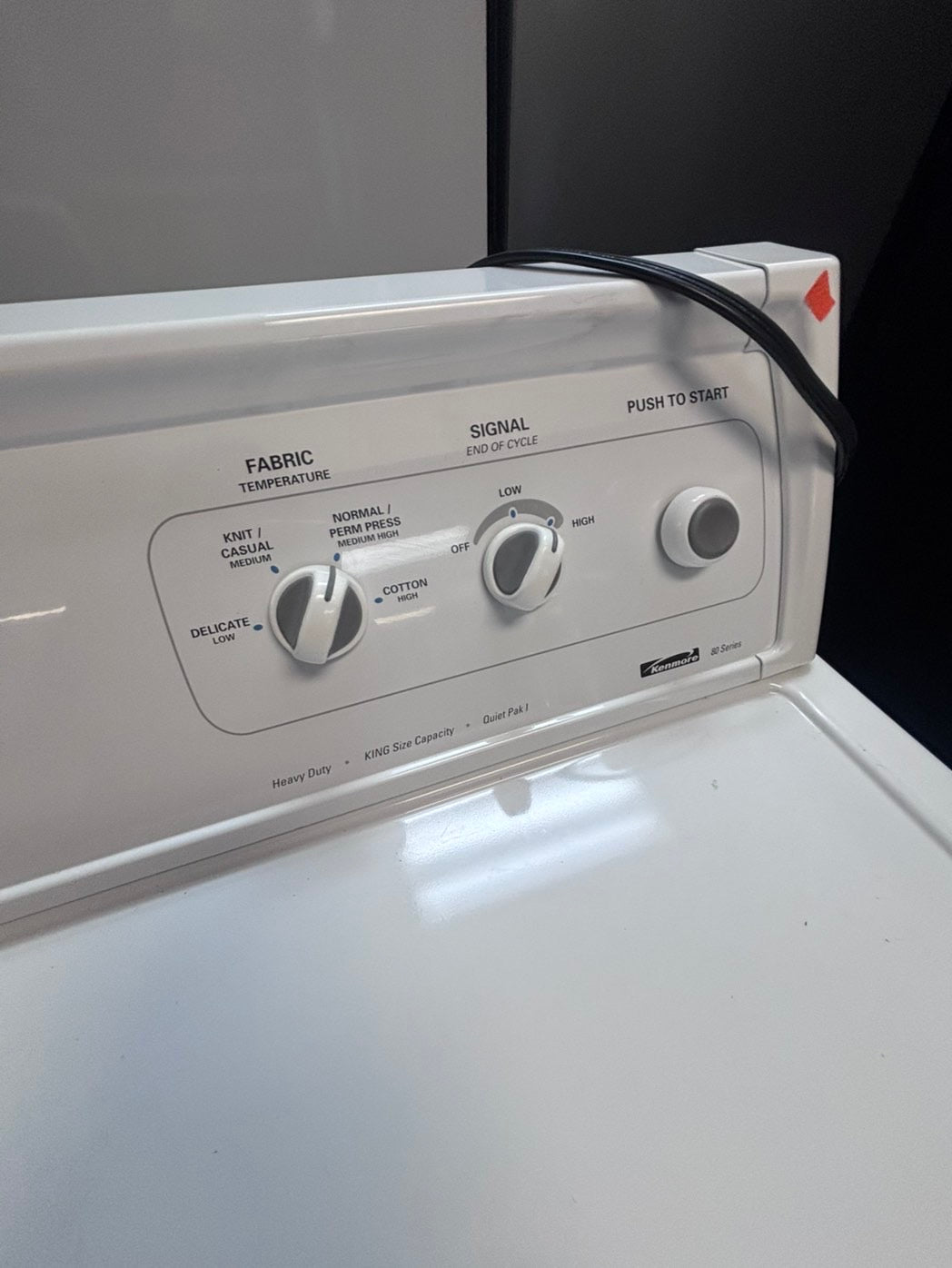 >>kenmore GAS dryer side x side large capacity 27" used-Refurbished #GDG76FL
