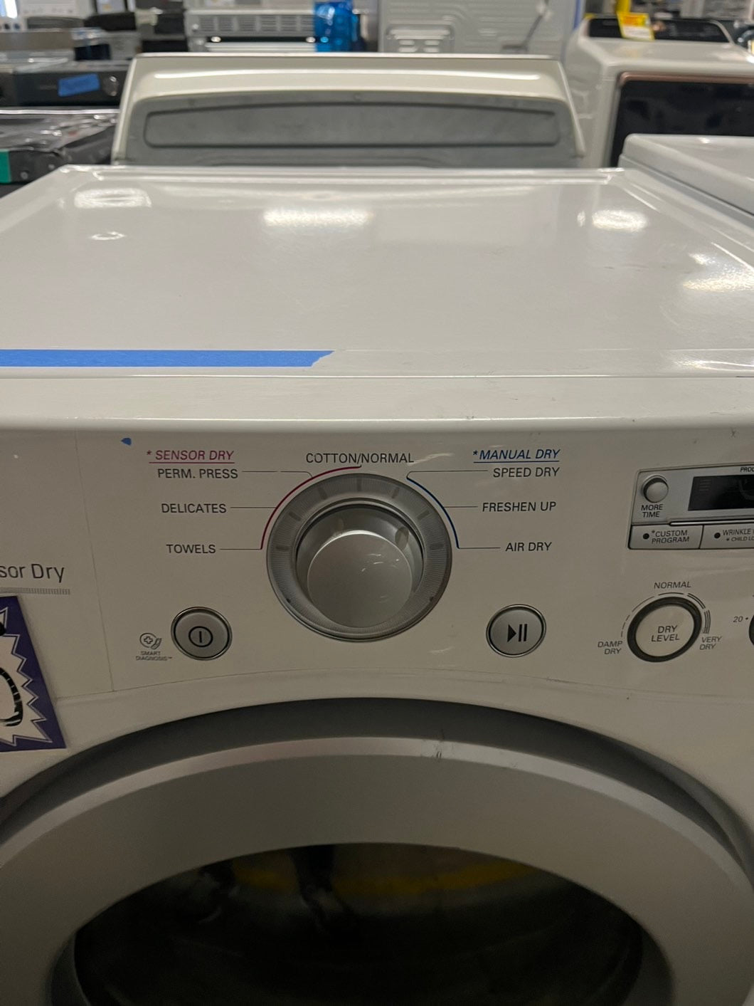 -🔥Black Friday ‼️LG sensor Dry front load stackable electric 220v dryer in white  27" #EDLG44B-TR