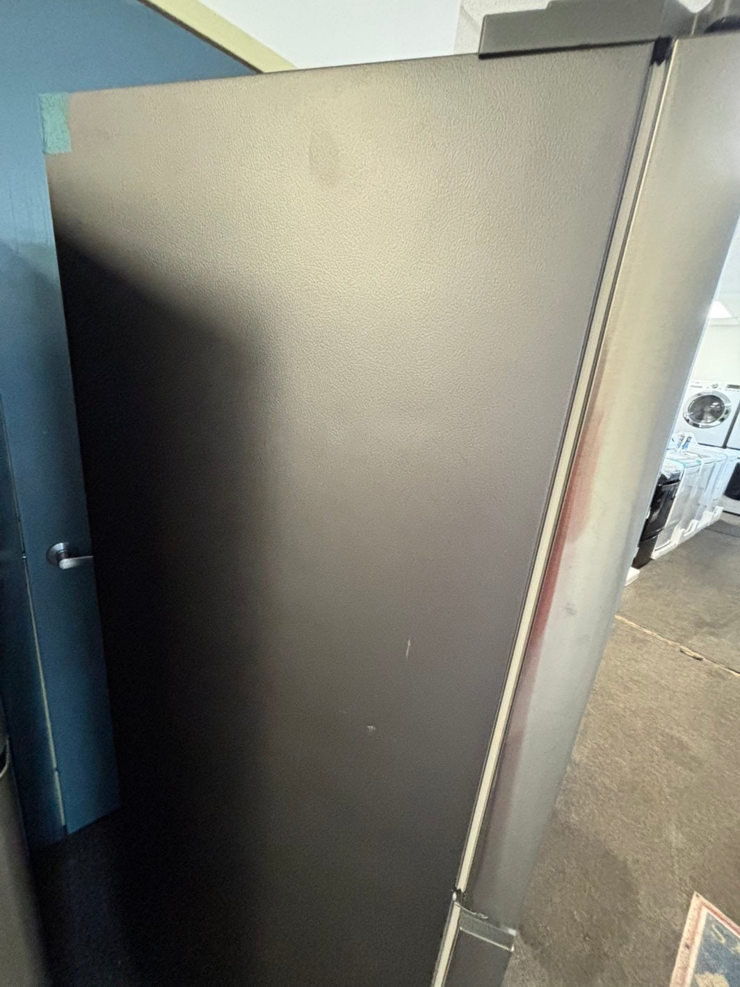 *🎄Holiday Sale 🎁Used | Refurbished-Samsung  32”  French door refrigerator counter depth slate *with maker inside - stock number #RF11C3L