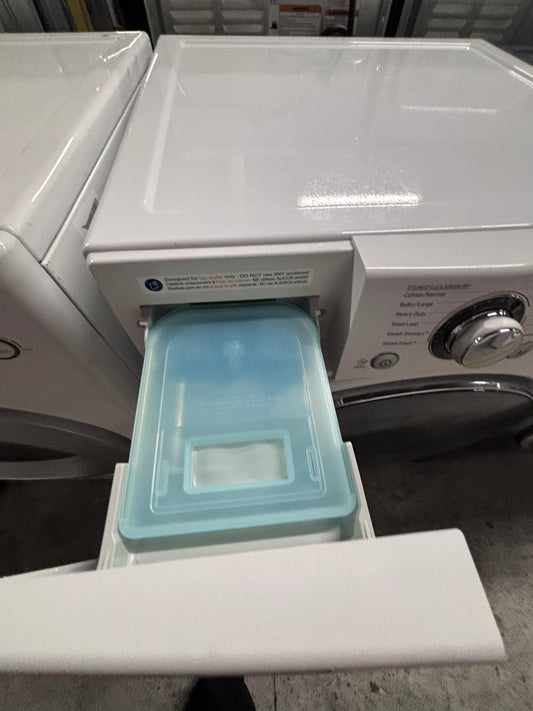 >special 🔥✅LG steam sensor Dry front load stackable electric 220v dryer in white  27" #EDLR58B