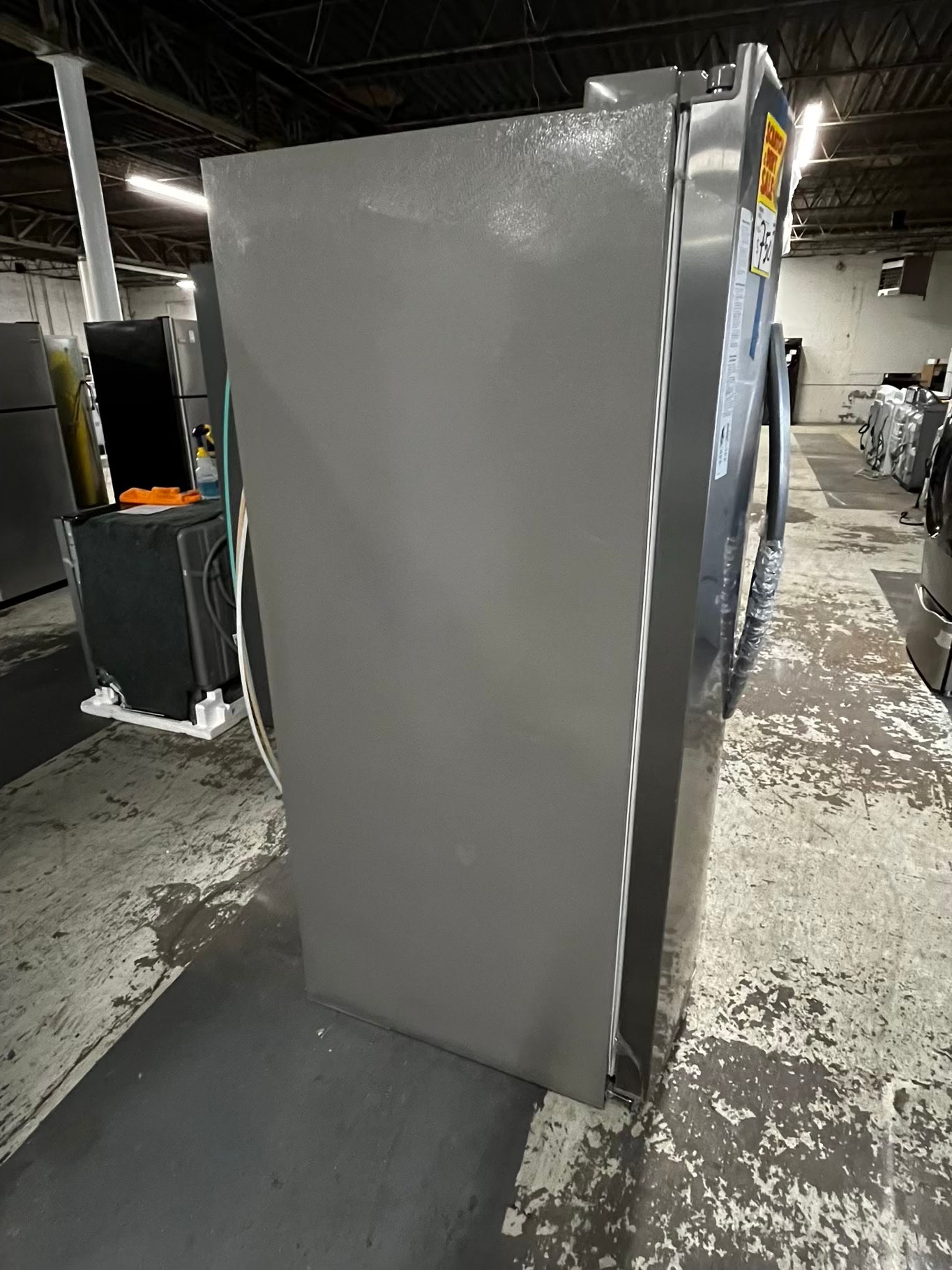 • Open Box 📦 | scratch & dent Frigidaire side x side  refrigerator w/ice water dispenser inside stainless steel 36" #RF3962kB