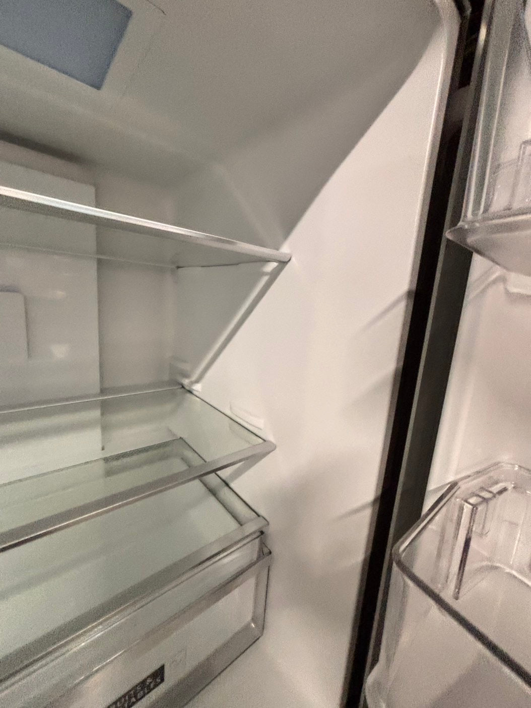 >special🎈New open box 📦 costumer return whirlpool- 23 cu. ft. Counter depth 19.4 cu. ft. Counter Depth French Door Refrigerator in Fingerprint Resistant .. #RWVYY41B