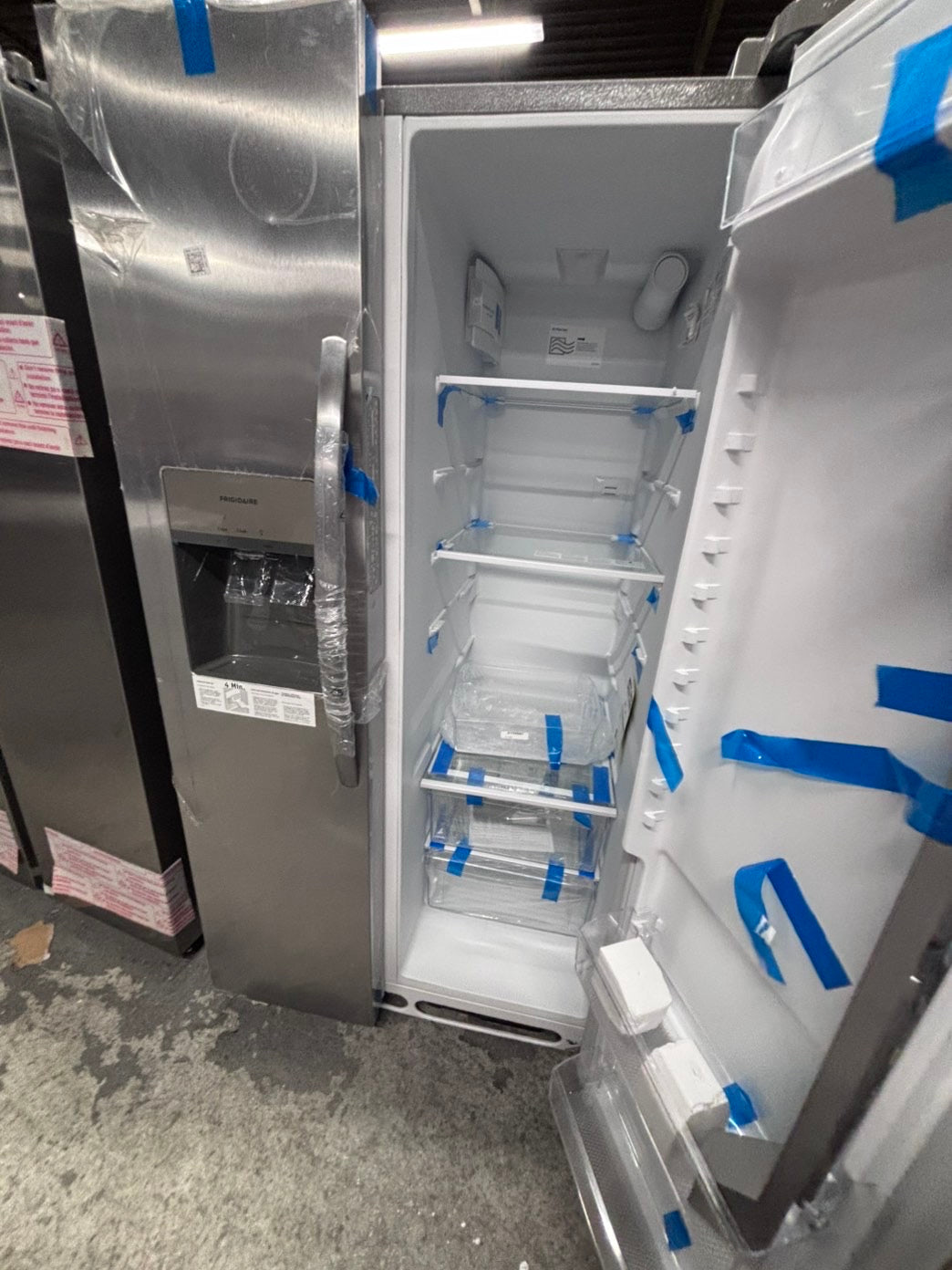 >special 💥⚡️ Open Box 📦 | scratch & dent Frigidaire side x side  refrigerator w/ice water dispenser stainless steel 26cu.ft 36" #RF3H41B