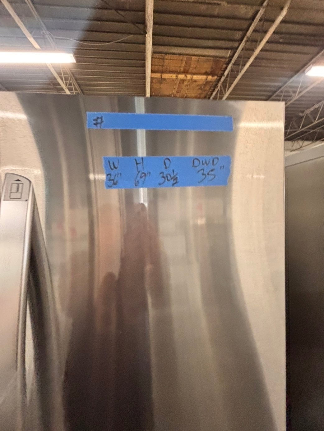 >special🎈LG New open box 📦 Refrigerator with ice maker & water dispenser - Stainless Steel #RZ23SSB