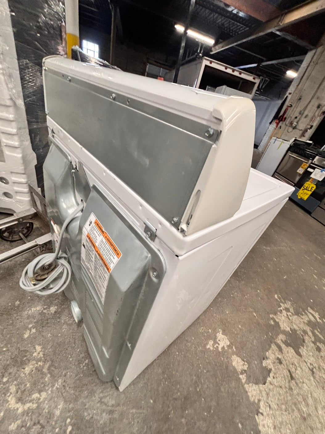 >great condition whirlpool 29” large capacity electric dryer 220v side by side used-refurbished #WDY65PB
