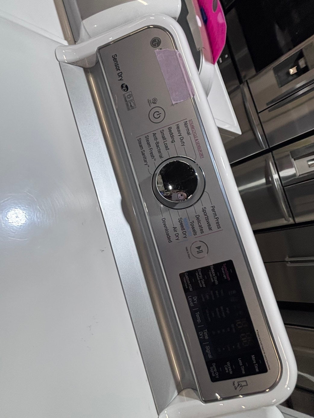 >*LG side x side extra large capacity electric 220v dryer   27” used -Refurbished #SELG65B