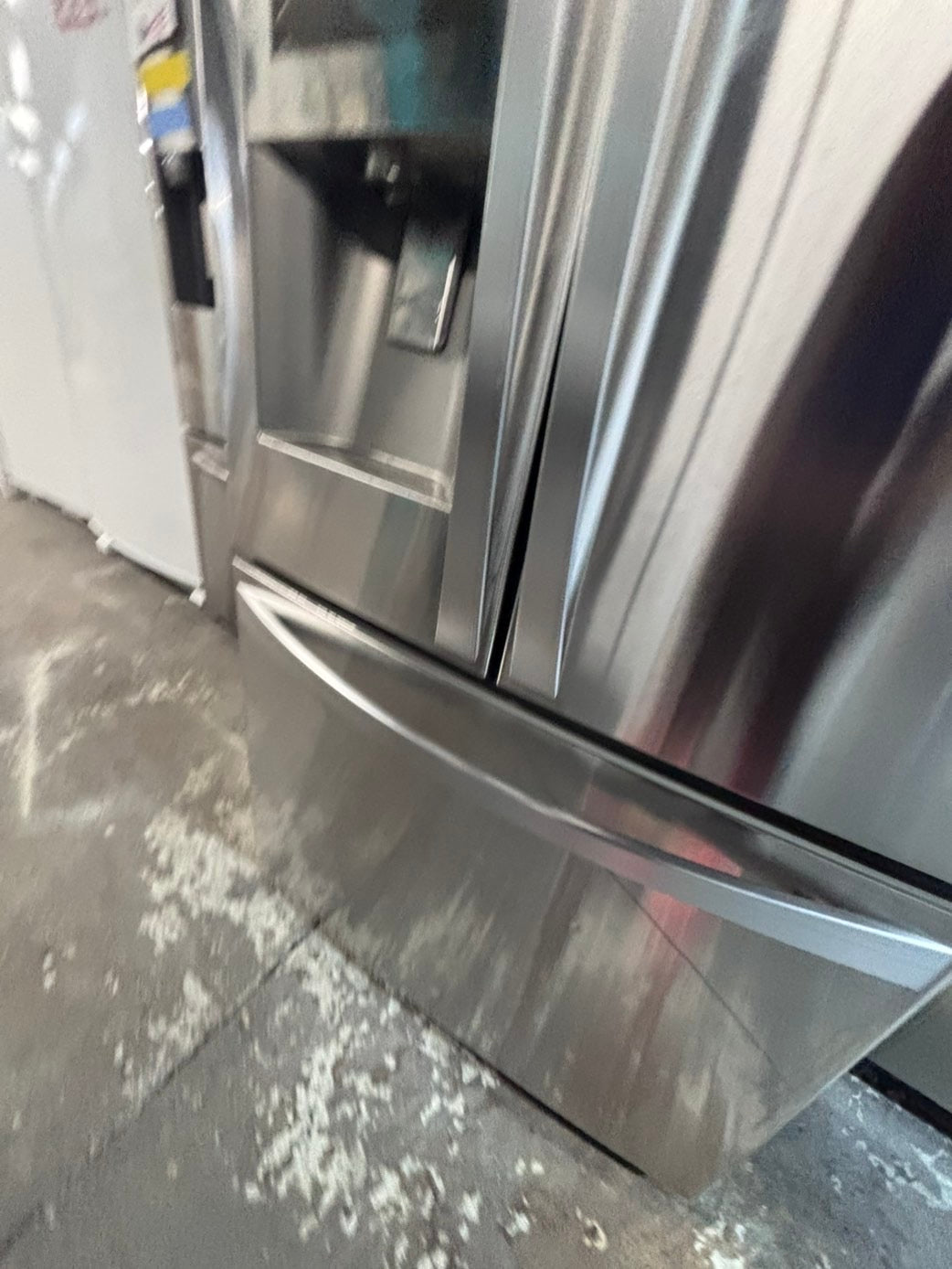 >>special price🔥Kenmore French door Refrigerator counter depth stainless steel w/ ice water dispenser great condition 36" used-refurbished #KMF1V4B