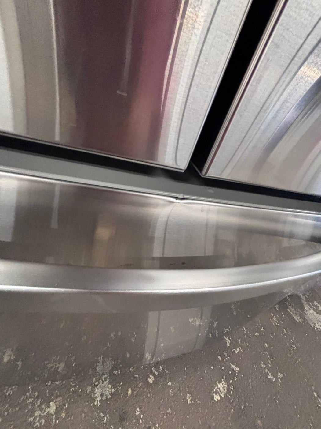 >LG French door Refrigerator counter depth stainless steel w/ ice water dispenser 36" #RTT624B