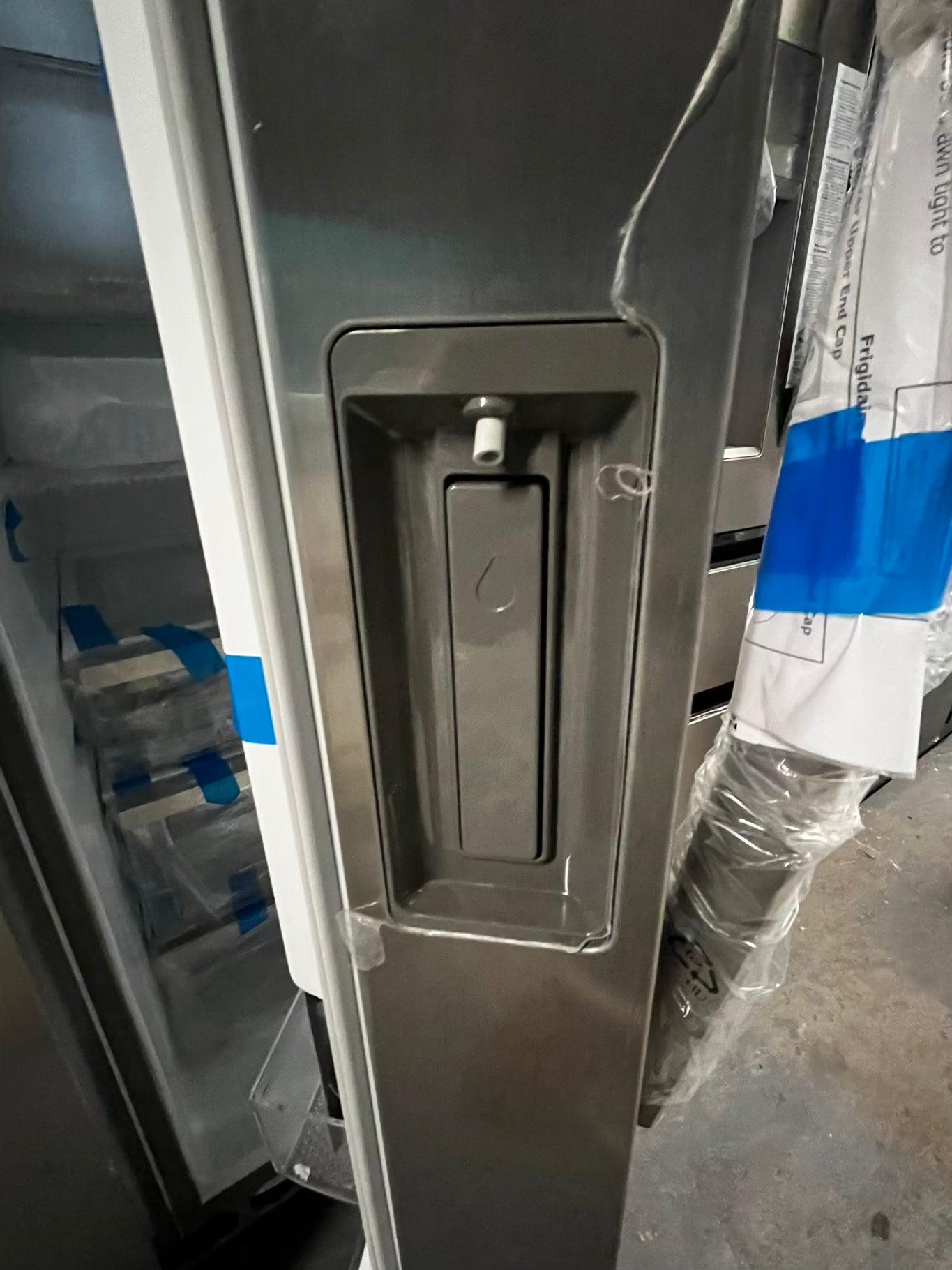 • Open Box 📦 | scratch & dent Frigidaire side x side  refrigerator w/ice water dispenser inside stainless steel 36" #RF3962kB