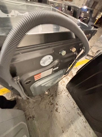 >💥Samsung silver  washer 4.5cu. ft. Large capacity, 27” stackable or side by side  used-refurbished         #SSD5GAB