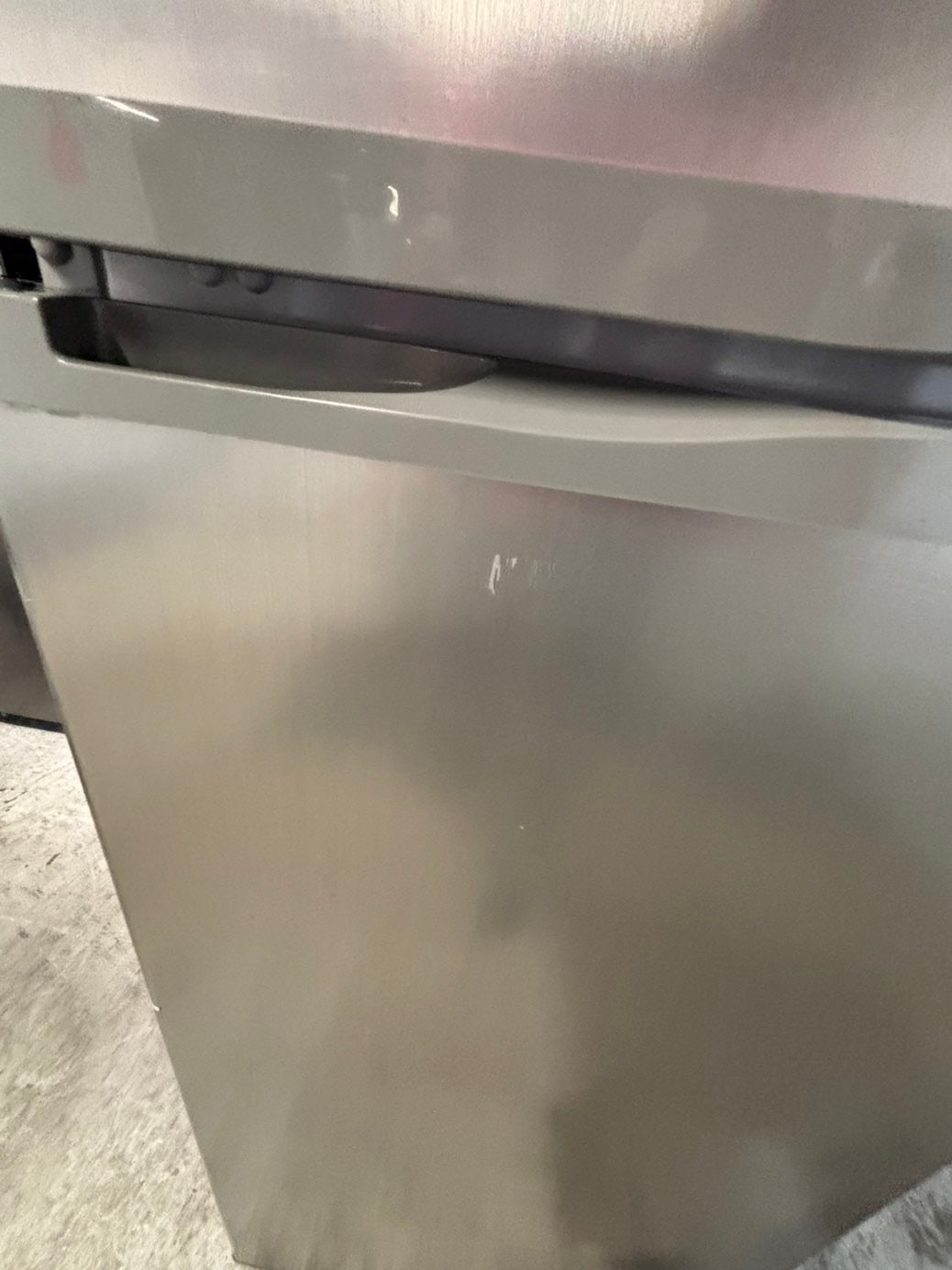 >>top freezer refrigerator stainless steel 24" refurbished #RF711DB