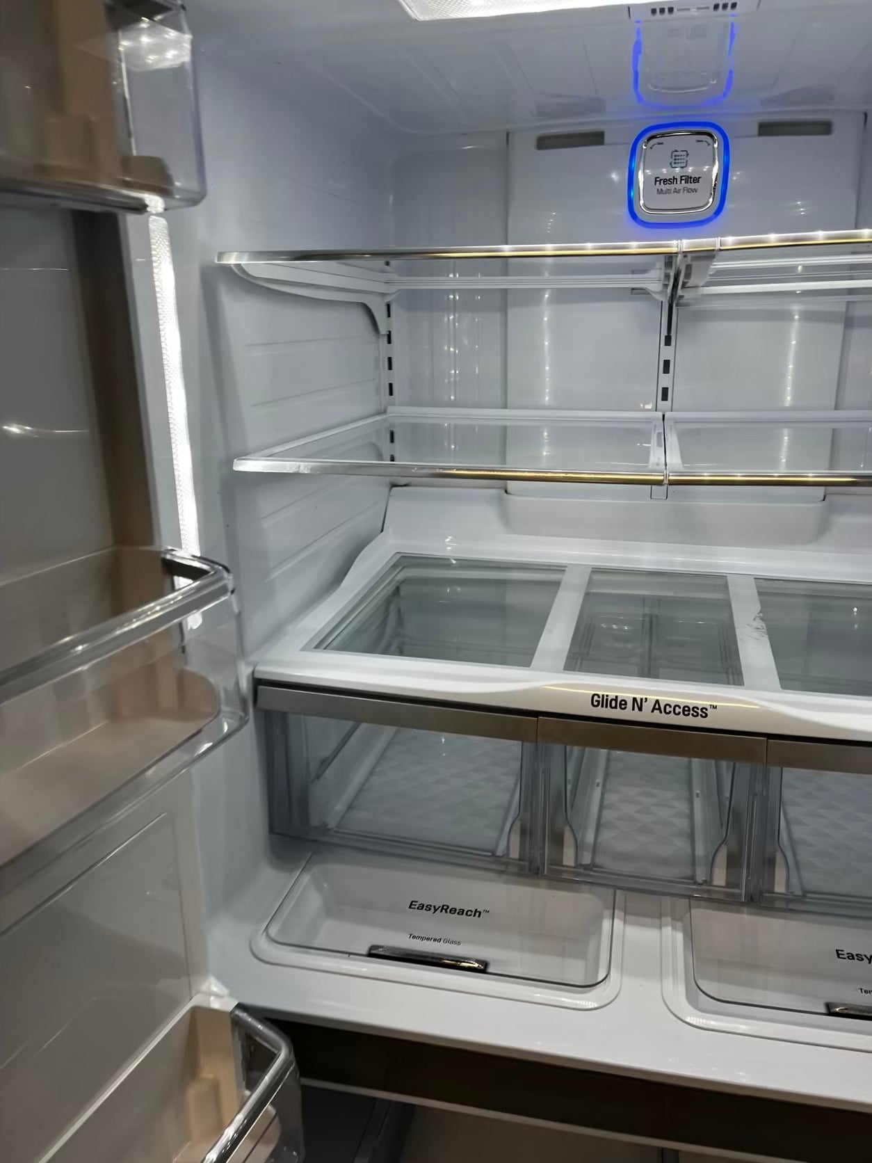 🎄Holiday Sale 🎁Used | Refurbished LG 36” French door refrigerator stainless steel *NO ice maker or water dispenser r- stock number #RF222941B