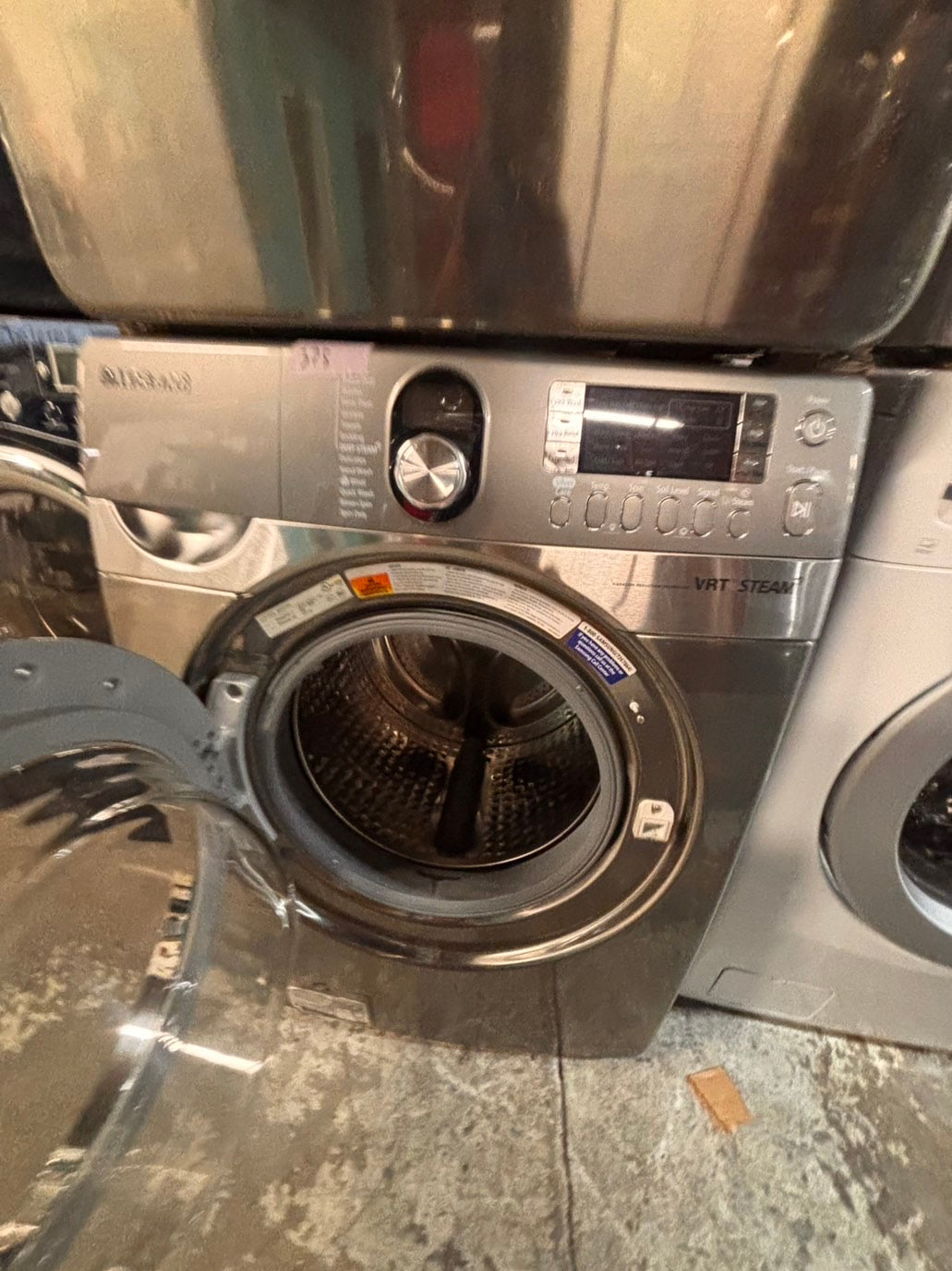 SALE🔥SAMSUNG front load washer large capacity - in gray #WGS4TB