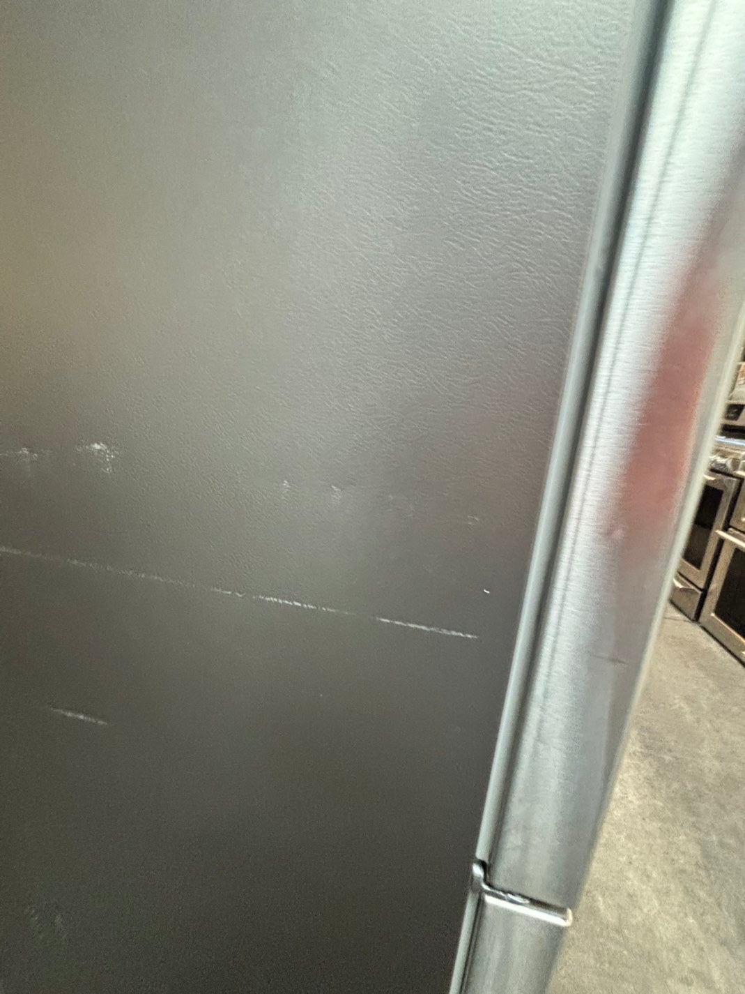 * Samsung French door Refrigerator stainless steel w/ ice water dispenser 36" counter-depth  #RF60CL