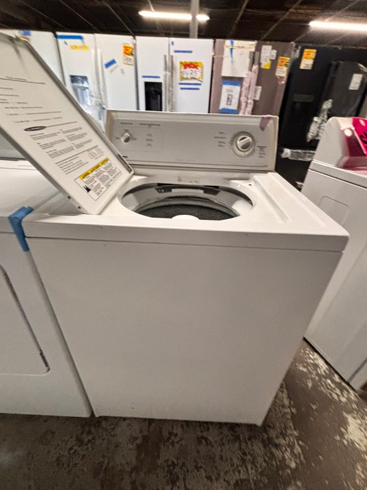 >Special 🎉🎈Kenmore  Top load washing machine w agitator 27" in good condition,used-Refurbished #WH7X3B