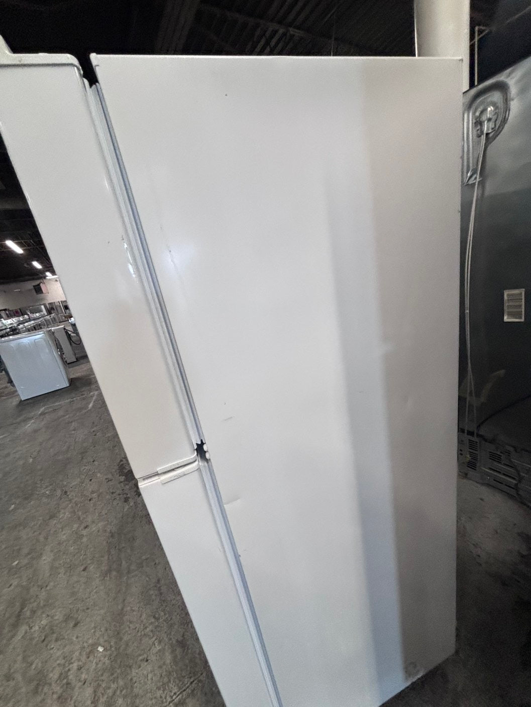 >*whirlpool   top freezer refrigerator stainless steel 24" refurbished #RF755BB