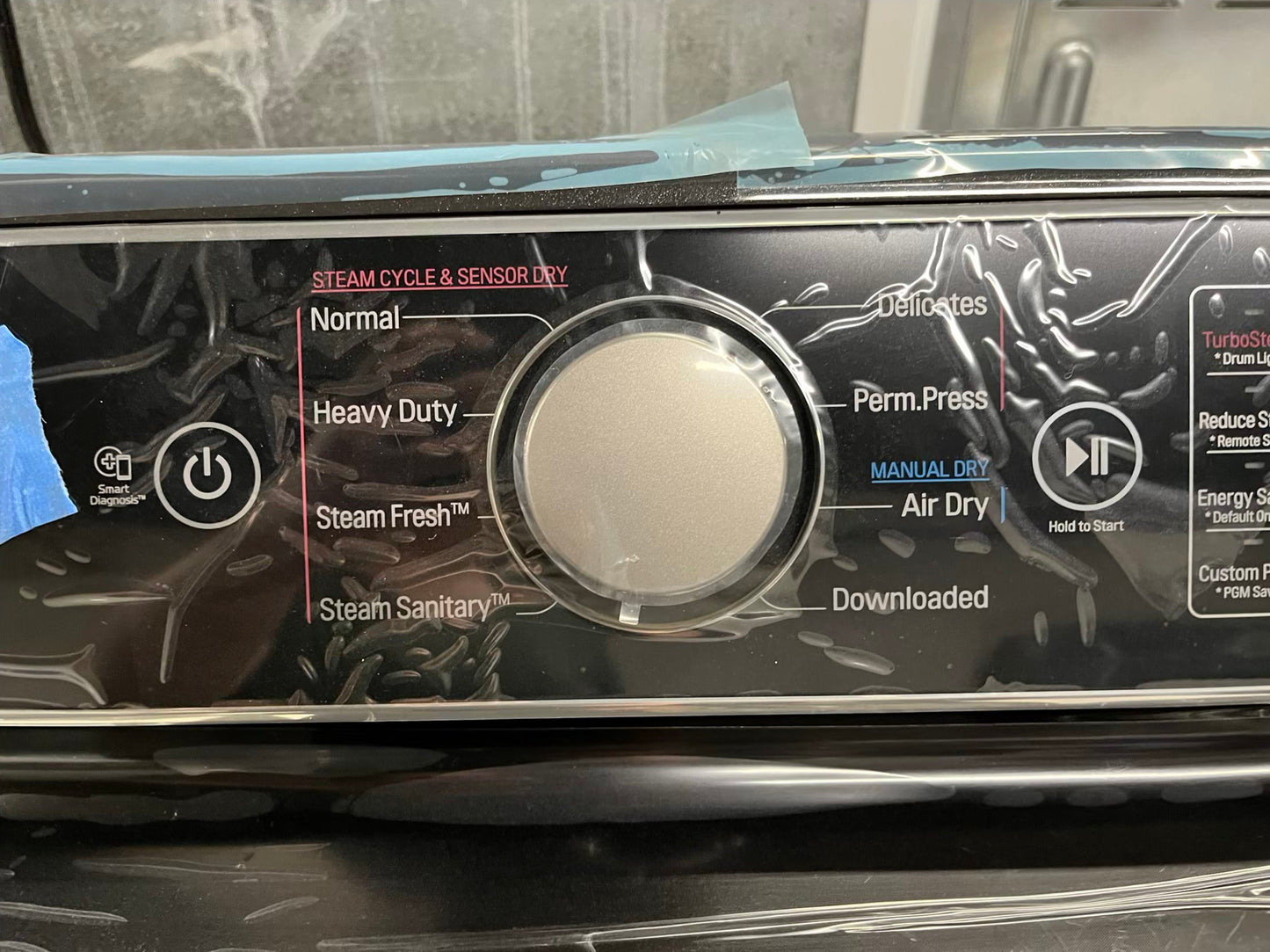 Open Box Scratch & Dent LG - 7.3 Cu. Ft. Electric 220v Dryer 220v wrinkle care with Sensor Dry #WD637LB