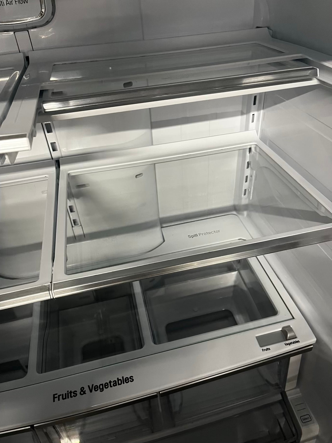 🎄 LG French door Refrigerator counter depth stainless steel w/ ice water dispenser 36" #RF79349B