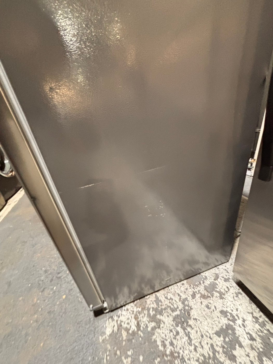 >*kenmore 33” Top freezer fridge   ,stainless steel. used-refurbished #RTKE91B