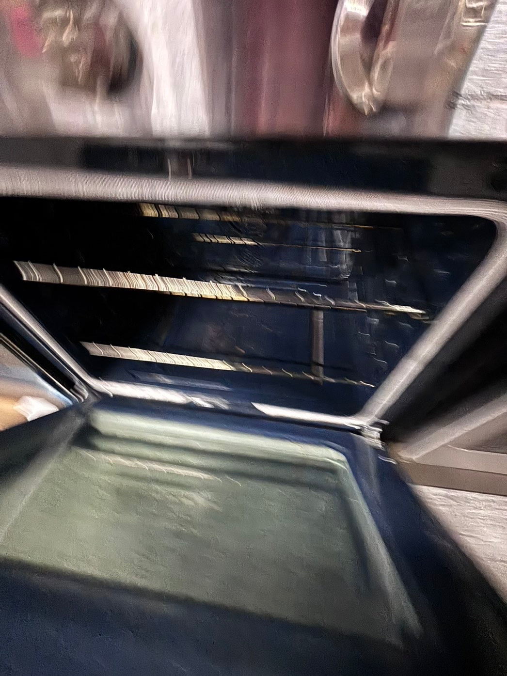 >Samsung Convection oven gas stove 5 burner bake broil i/lo in black & silver -used-Refurbished 30” #GZX66B