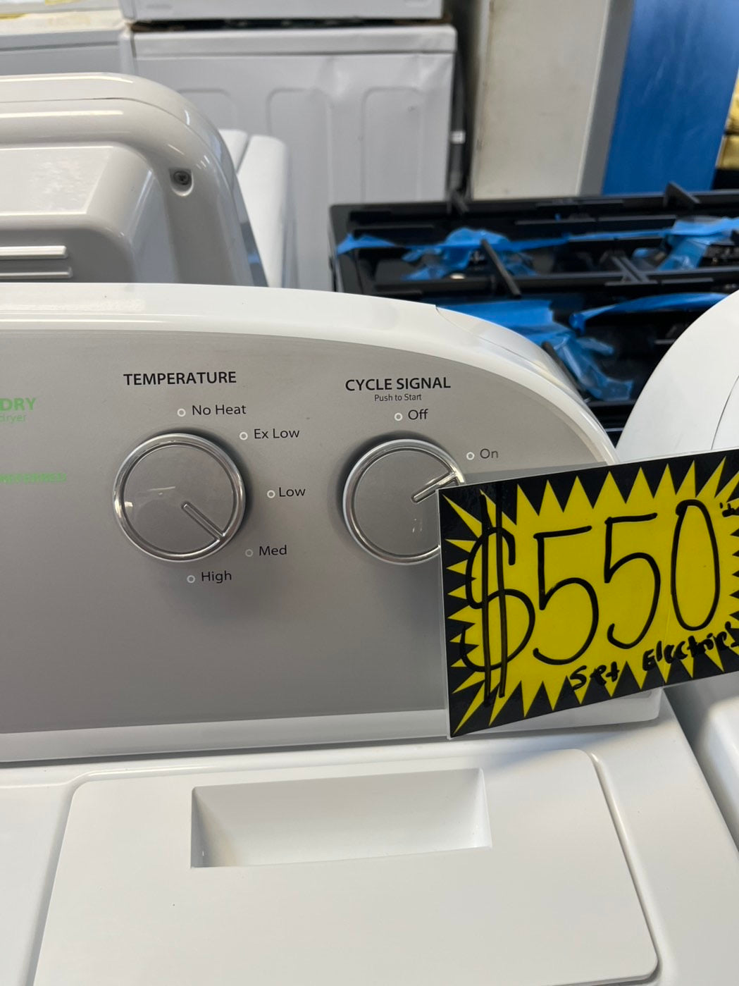 =• whirlpool top load washer  & electric dryer 220v  set top load side by side #WHTP35SET