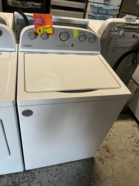 - 💥FLASH SALE⚡️Whirlpool Top load washing machine side x side large capacity w agitator 27" Refurbished #WS222B