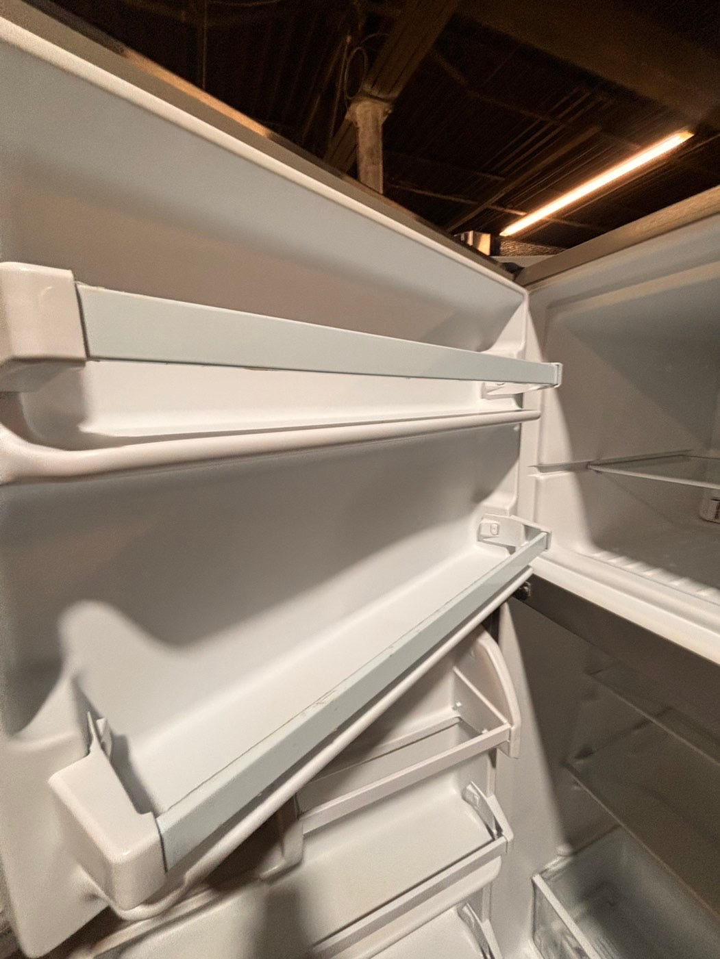 >*sale🔥Whirlpool top freezer refrigerator stainless steel used-refurbished 30" #RFQ669B