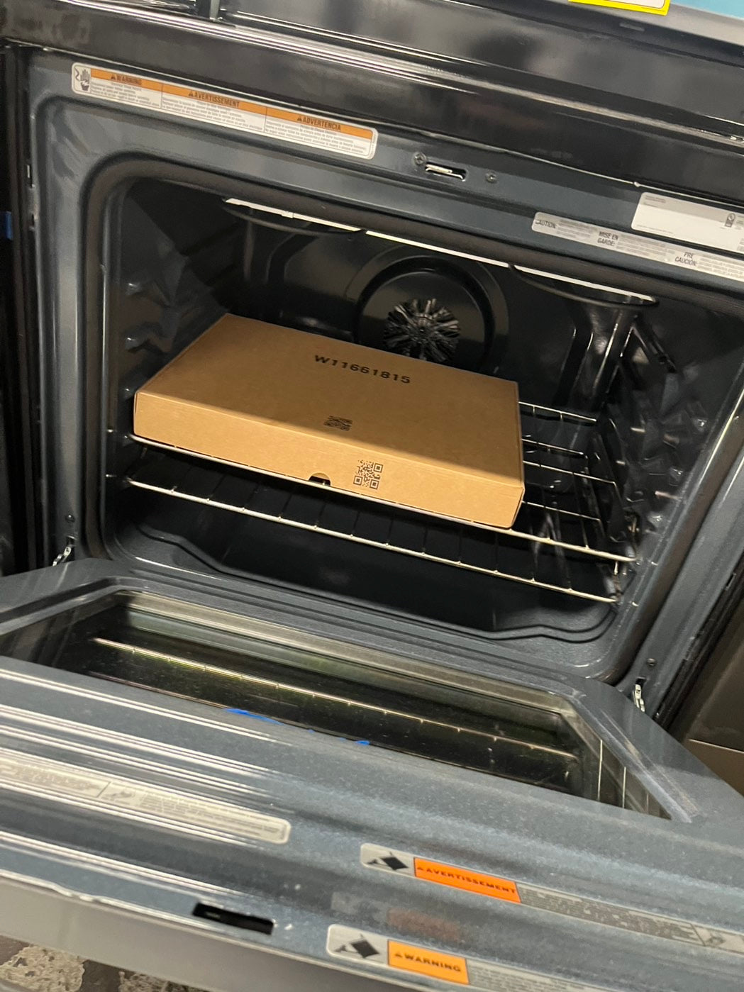 🎁open box New scratch&Dent 30 in. WFE550S0LZ Whirlpool 30" Electric Range with 5 Elements and 5 in 1 Air Fry - Fingerprint Resistant Stainless Steel 30” #WHP21B