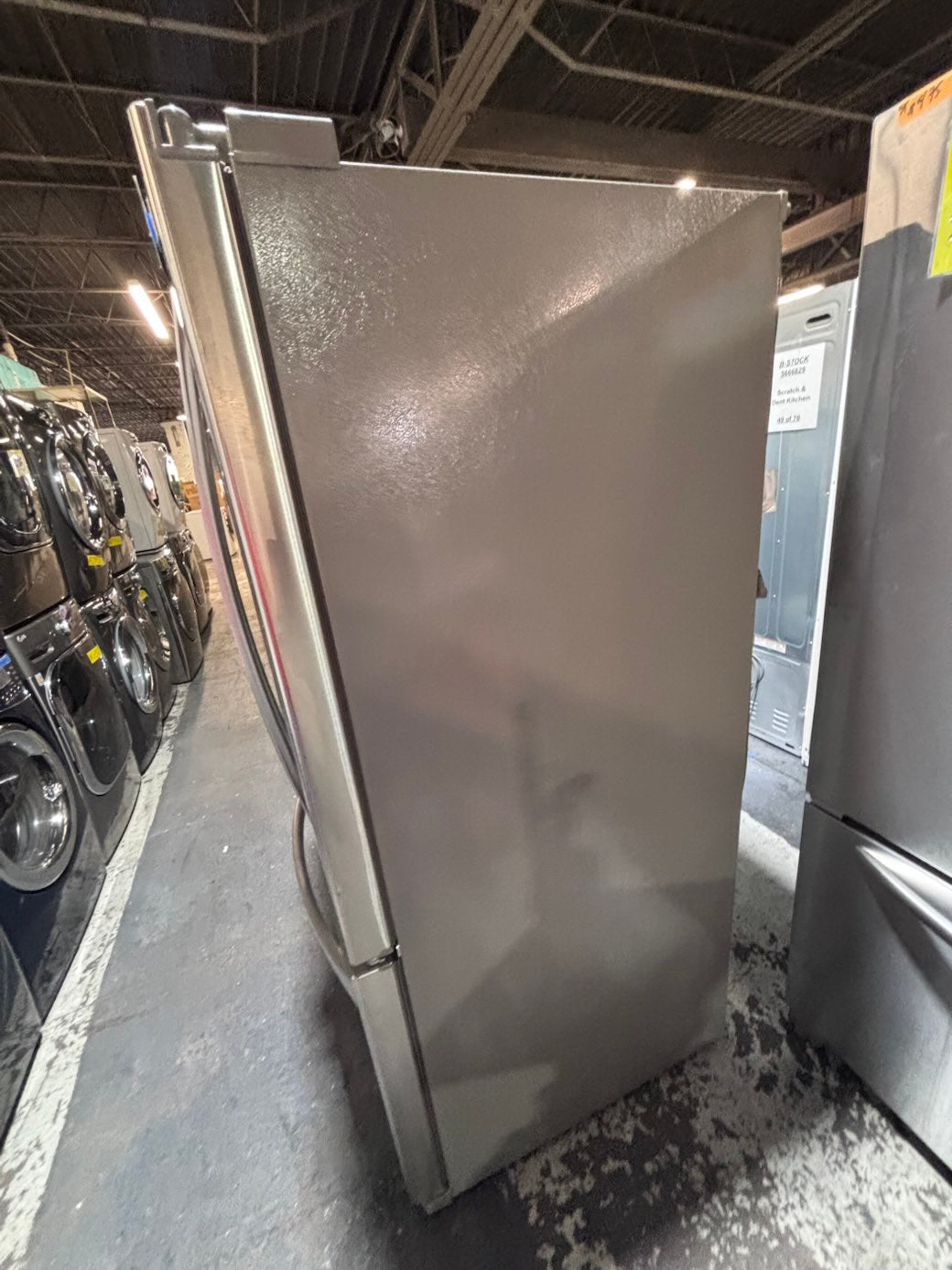 } Kenmore 33” x 68.1/2 h wide doors French door Refrigerator  w/ ice water dispenser inside #FDK33H38B