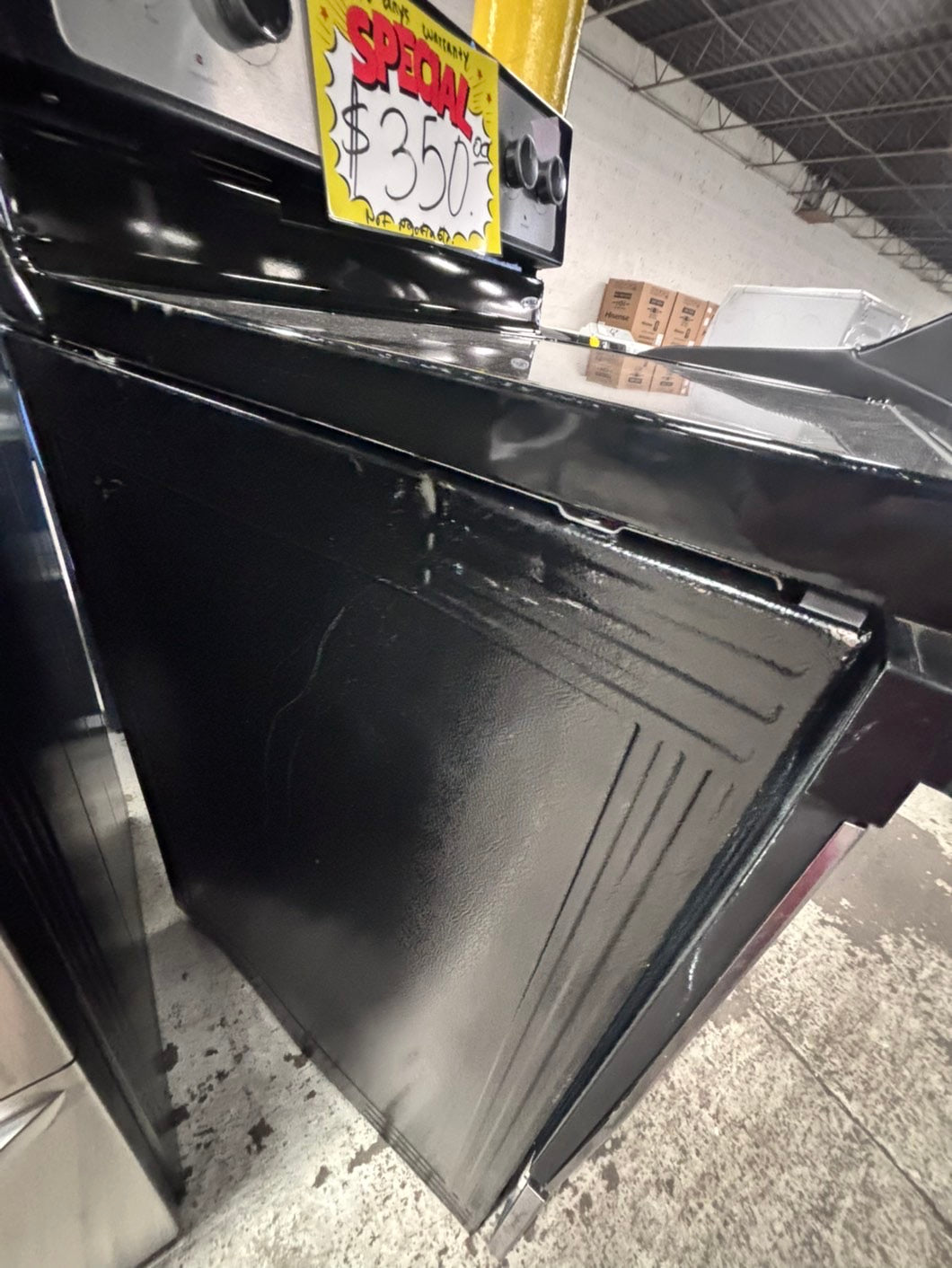 >special ⭐️Whirlpool stainless steel electric Glass top electric range glass top  220v 5 burner used-Refurbished in bake Broil self clean 30" #ERW4XB