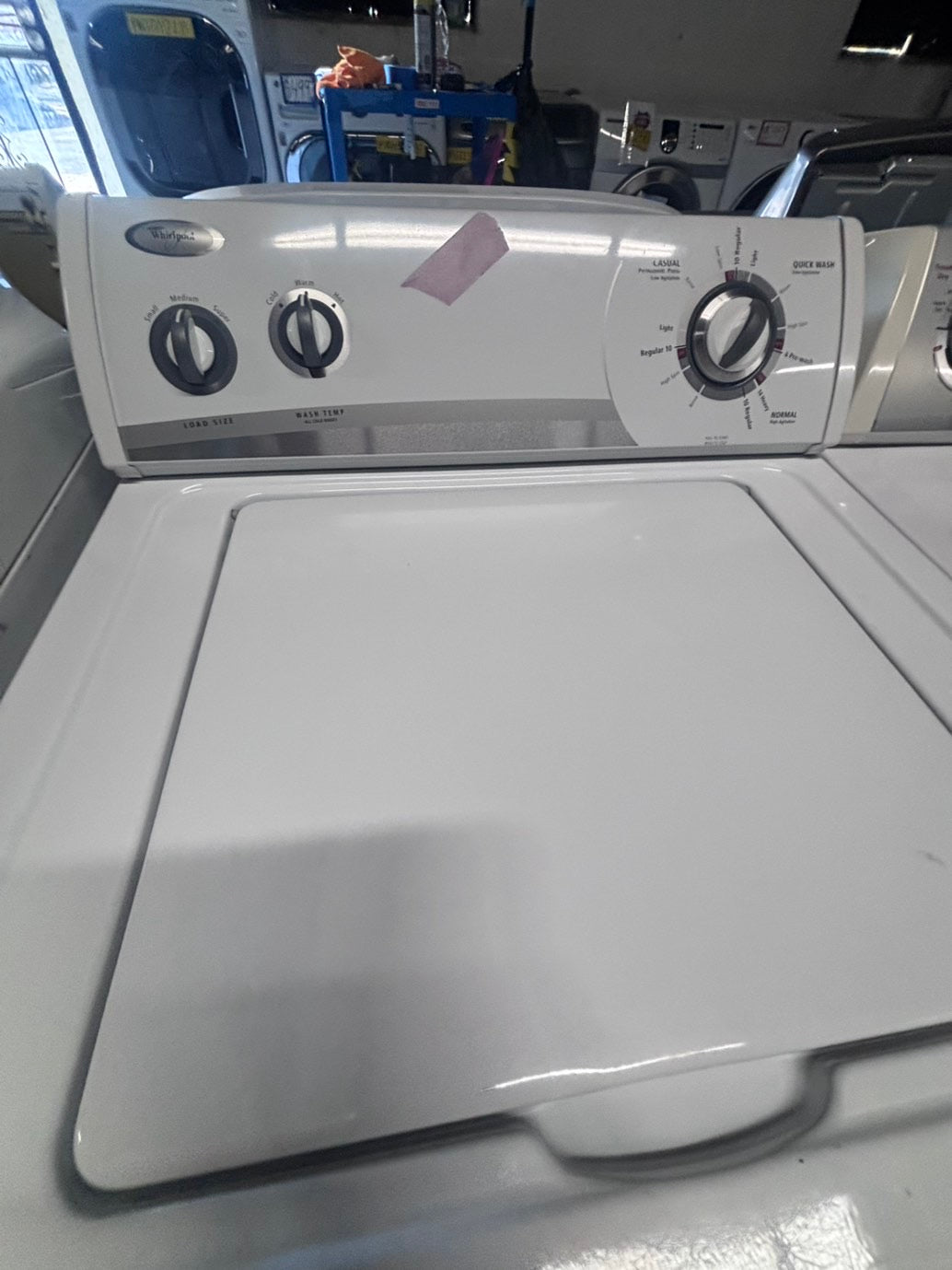 >*sale🎈whirlpool Top load washing machine w agitator 27" in good condition,used-Refurbished #TWF66B
