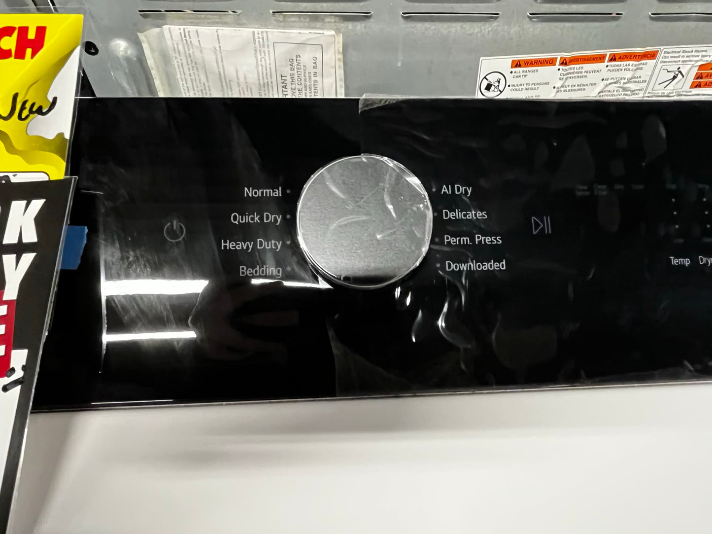 ~ Open Box 📦 - scratch & dent 5.5 cu. ft. Mega Capacity Smart Top Load Washer with Impeller, EasyUnload™ & AI Sensing & 7.3 cu. ft. Ultra Large Capacity Rear Control Electric Dryer with LG EasyLoad™ Door - stock number #WD8853NB