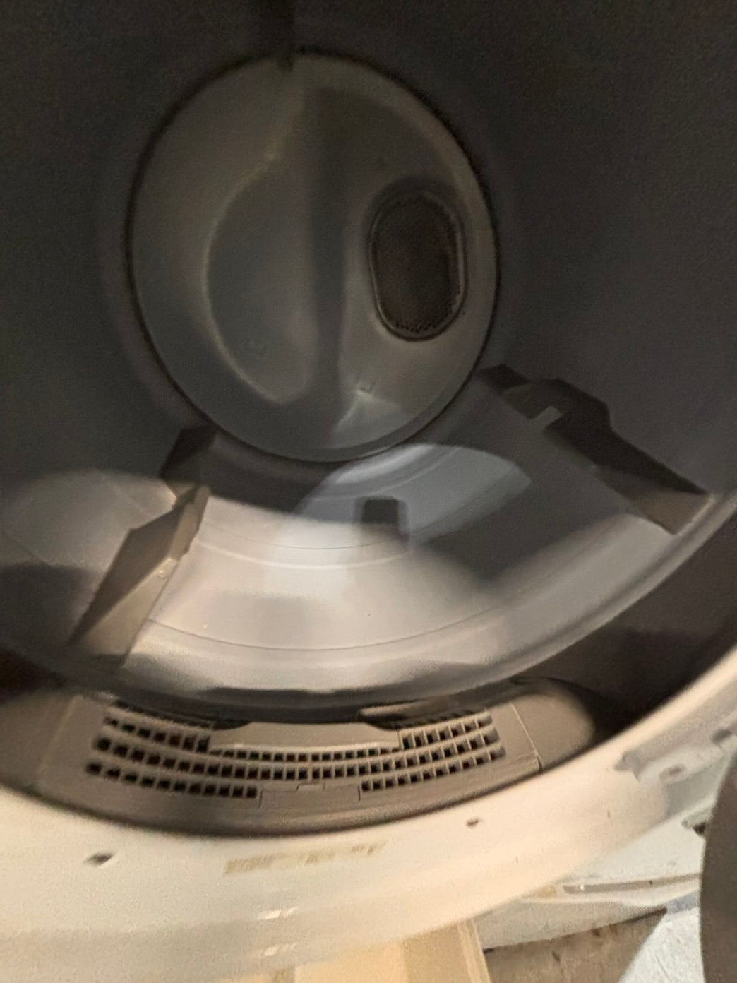 }}Samsung used- refurbished front load electric 220v dryer & washer large  capacity with pedestals in white color 27” working 💯 with warranty #FLSG427B