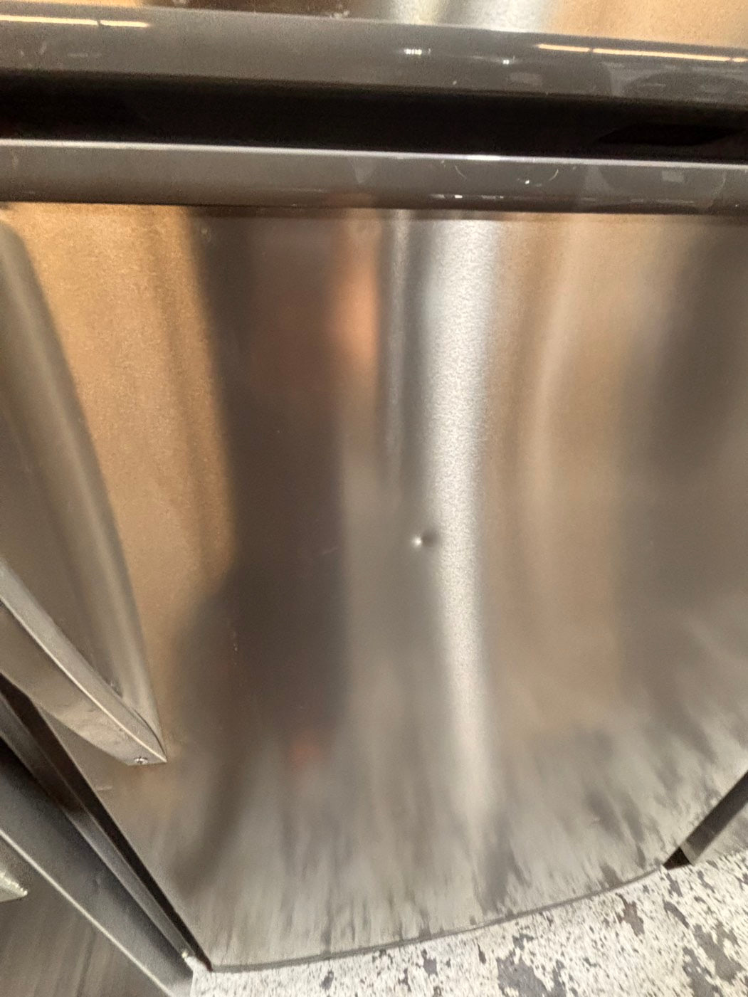>*kenmore 33” Top freezer fridge   ,stainless steel. used-refurbished #RTKE91B