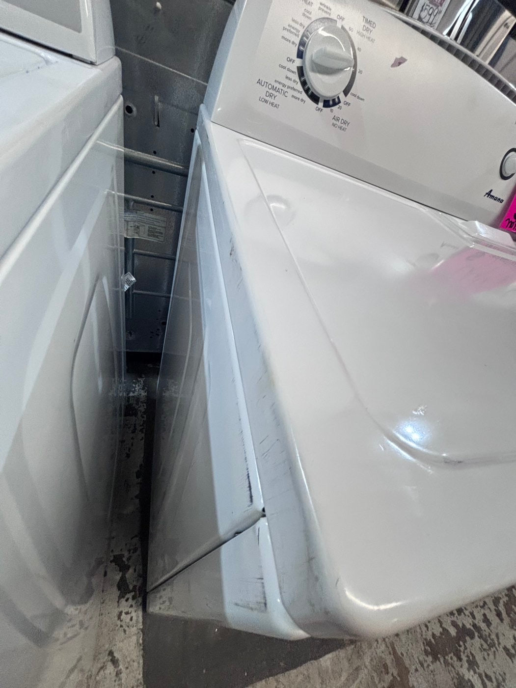 >*sale🔥Amana top load washer  & electric dryer 220v  set top load side by side #TLE2T1B