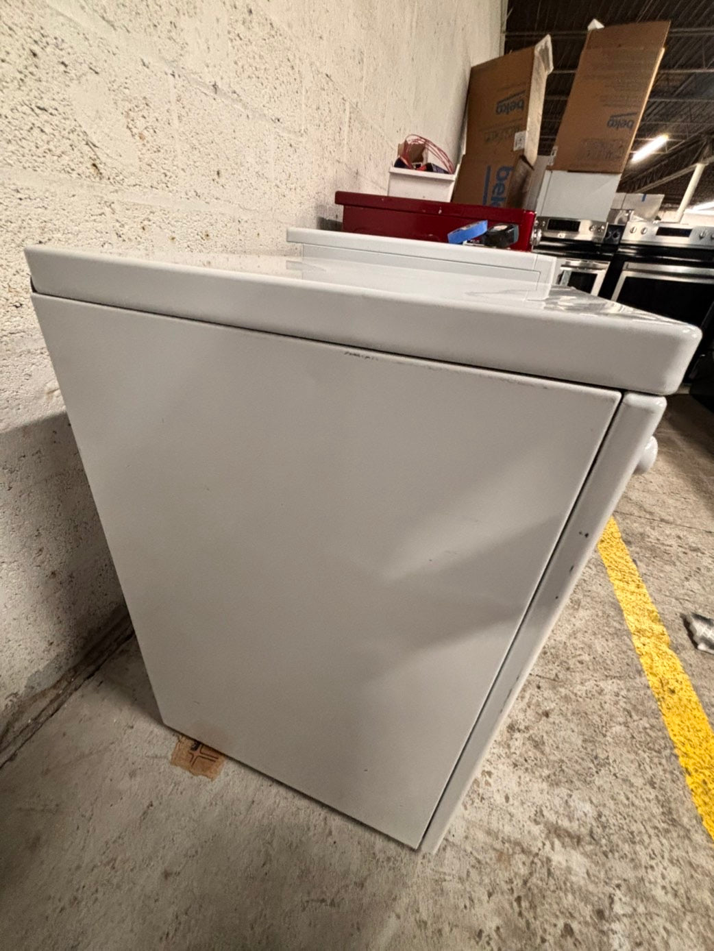 >24”whirlpool front load Electric Dryer 110v regular plug 🔌 white  #24WE56B