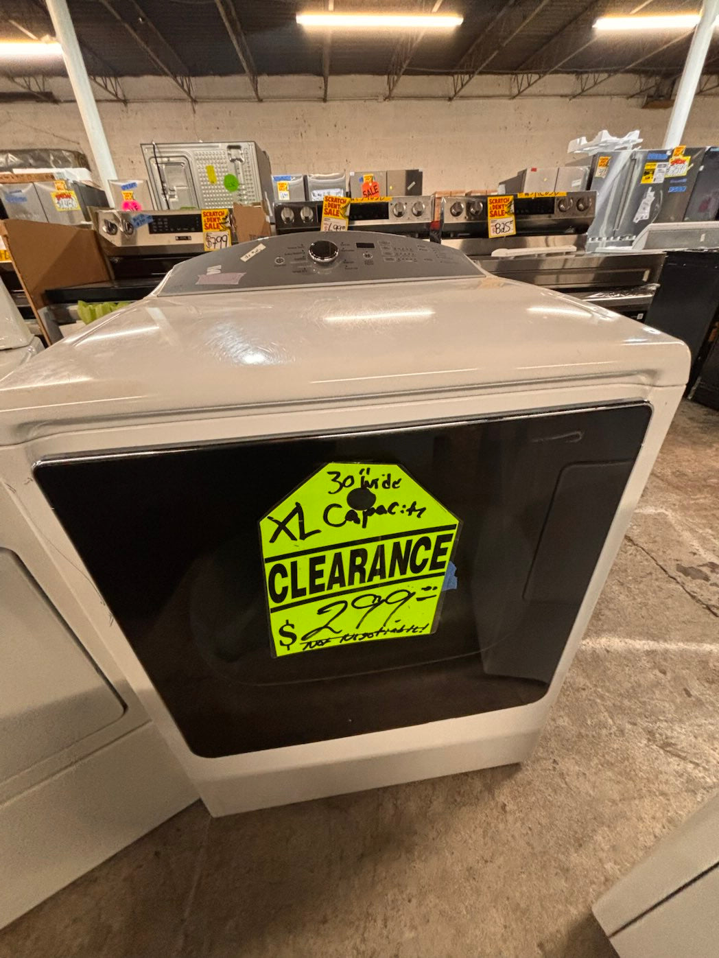 }}Kenmore 29” x 41” x 34”depth large capacity gas  dryer 110v side by side used-refurbished #GDDY1AB